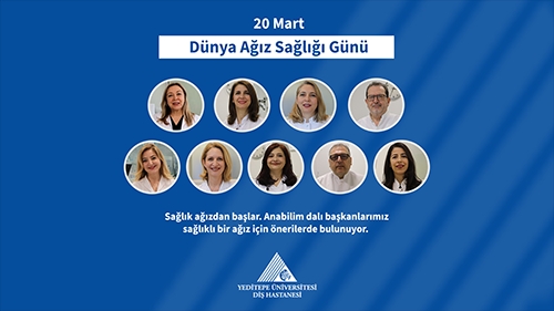 20 Mart Dünya Ağız Sağlığı Günü Kutlu Olsun!